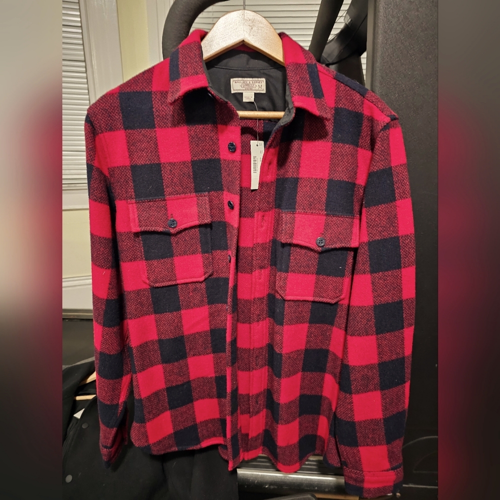 NWT JCrew Wool Overshirt